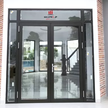 CỬA SỔ 2 CÁNH NHÔM MAXPRO NHẬP KHẨU MÀU NÂU