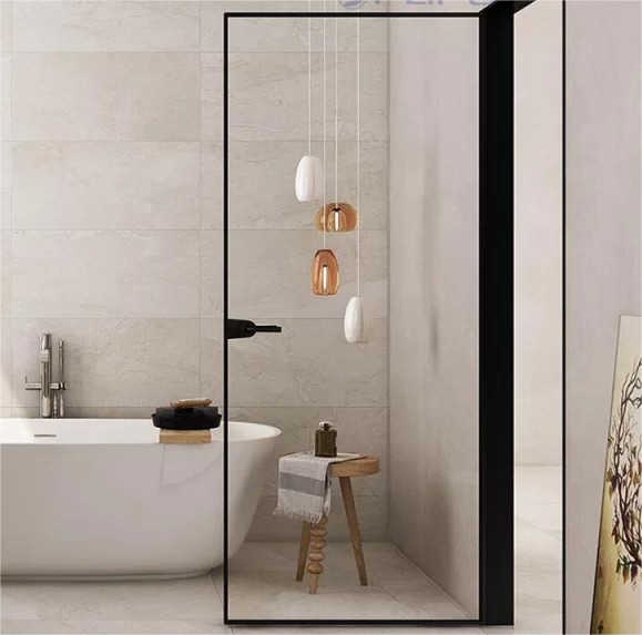 Phòng Tắm Kính Hệ Slim Mở - Mẫu 01