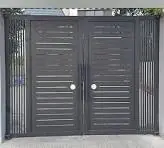 Cửa cổng sắt 